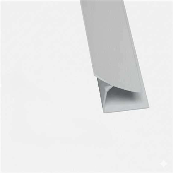 FRP 10' Bright White Inside Corner Mold